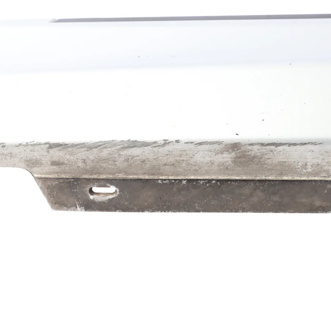 BMW E87 LCI Sill Strip Side Skirt Left N/S Titansilber Silver Metallic - 354