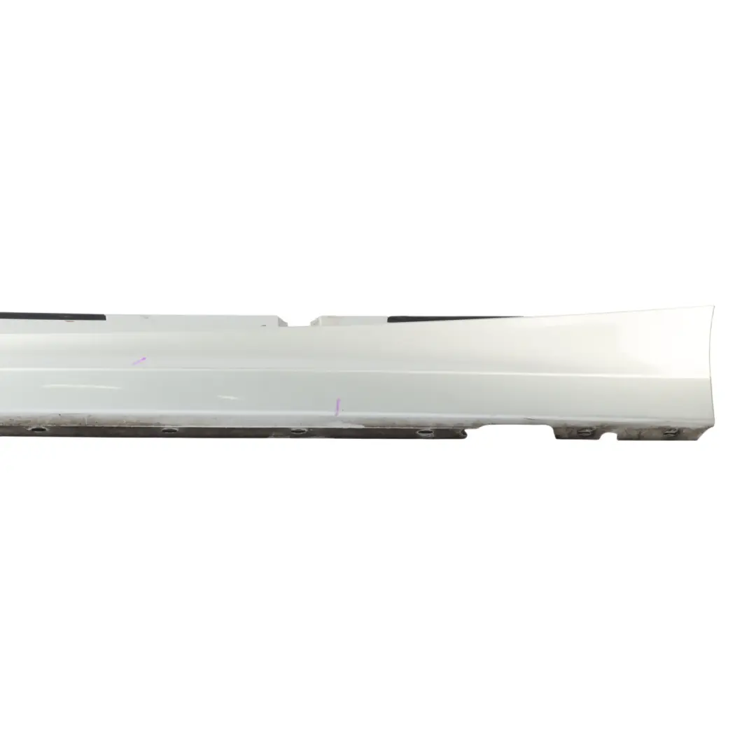 BMW E87 LCI Sill Strip Side Skirt Left N/S Titansilber Silver Metallic - 354
