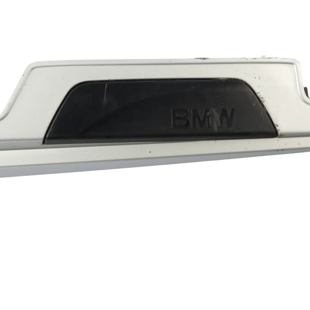 BMW E87 LCI Sill Strip Side Skirt Left N/S Titansilber Silver Metallic - 354