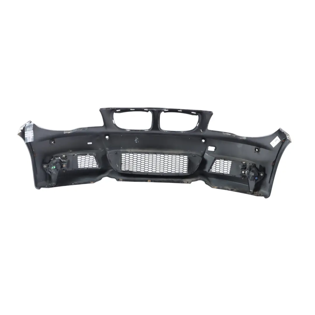 BMW E82 E88 Front Bumper M Sport Trim Panel Black Sapphire Metallic - 475