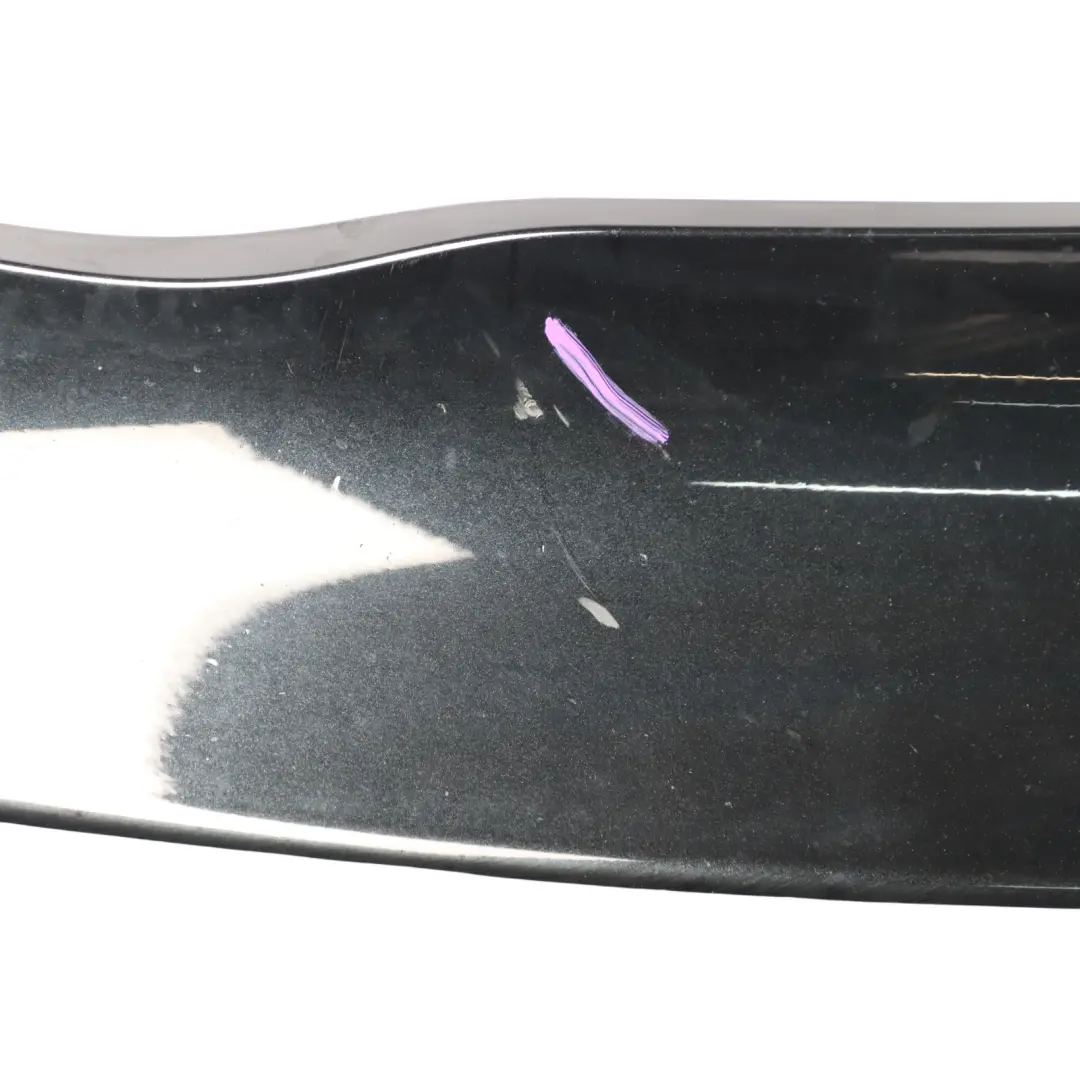BMW E82 E88 Front Bumper M Sport Trim Panel Black Sapphire Metallic - 475