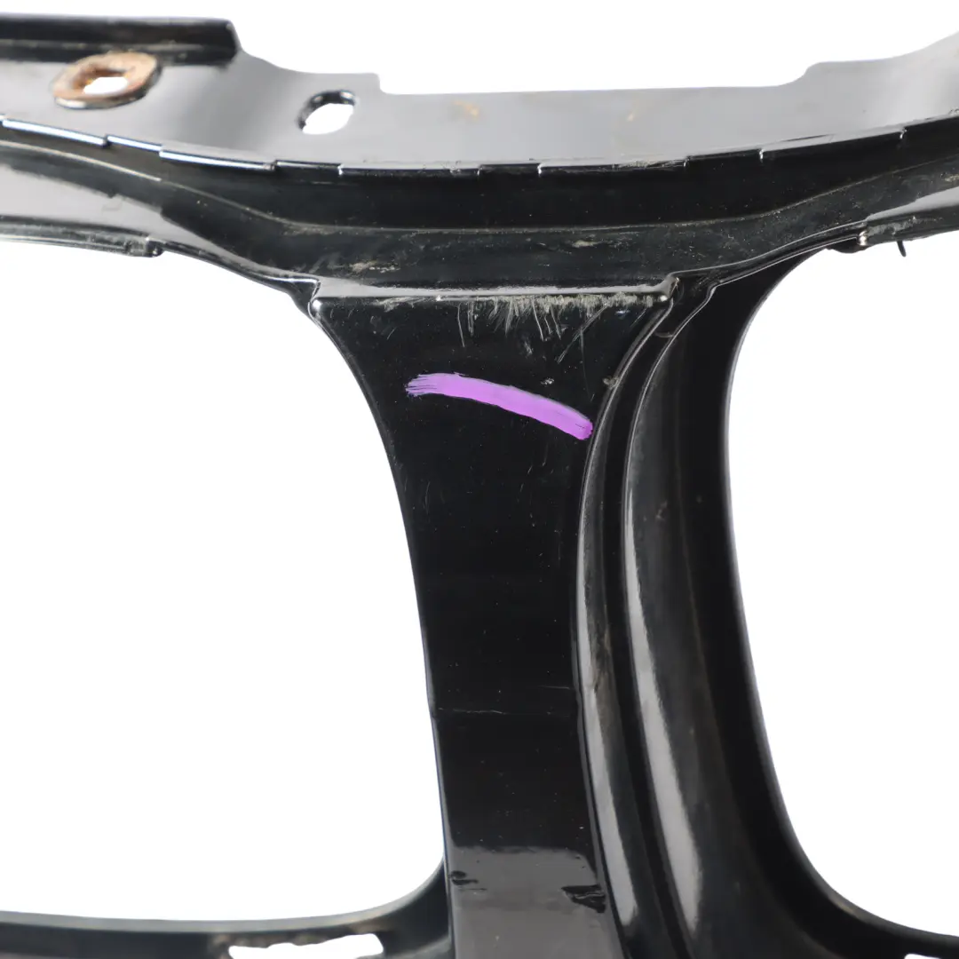 BMW E82 E88 Front Bumper M Sport Trim Panel Black Sapphire Metallic - 475