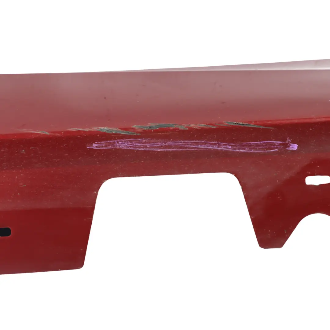 BMW E90 E91 LCI Cover Sill Strip Side Skirt Left N/S Vermilionrot Red - A82