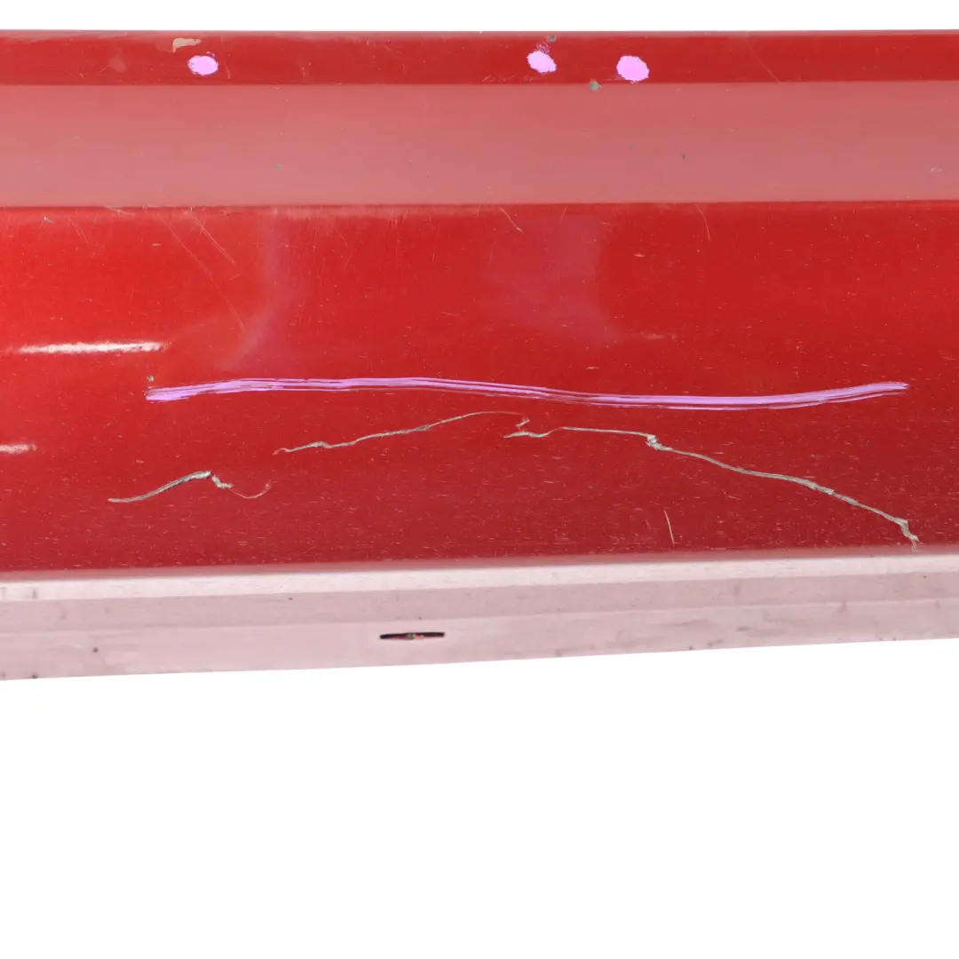 Side Skirt BMW E90 E91 LCI Sill Strip Right O/S Vermilionrot Red Metallic - A82