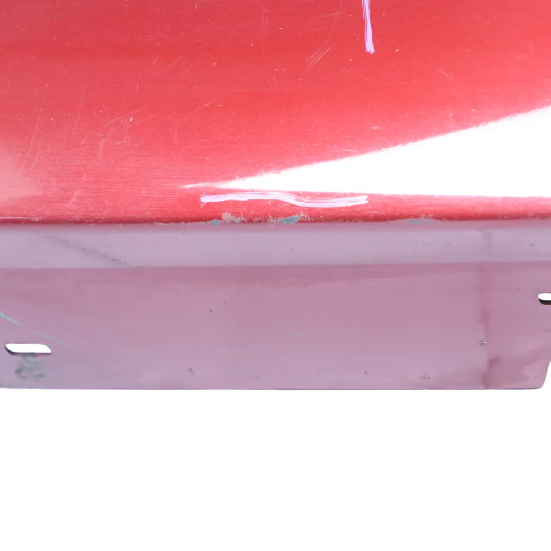 Side Skirt BMW E90 E91 LCI Sill Strip Right O/S Vermilionrot Red Metallic - A82