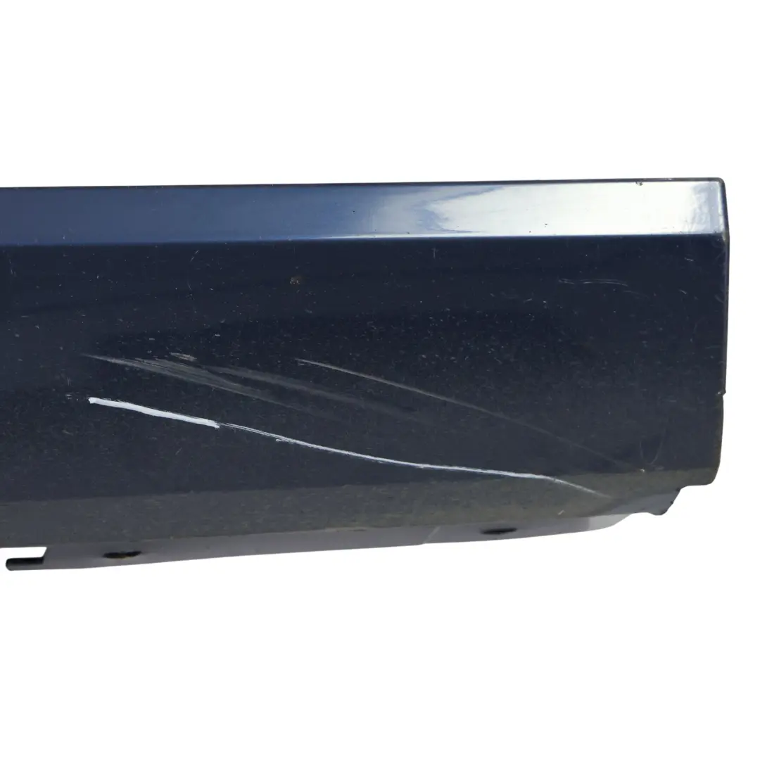 Side Skirt BMW E92 E93 LCI Sill Strip Right O/S Tiefseeblau Blue Metallic - A76