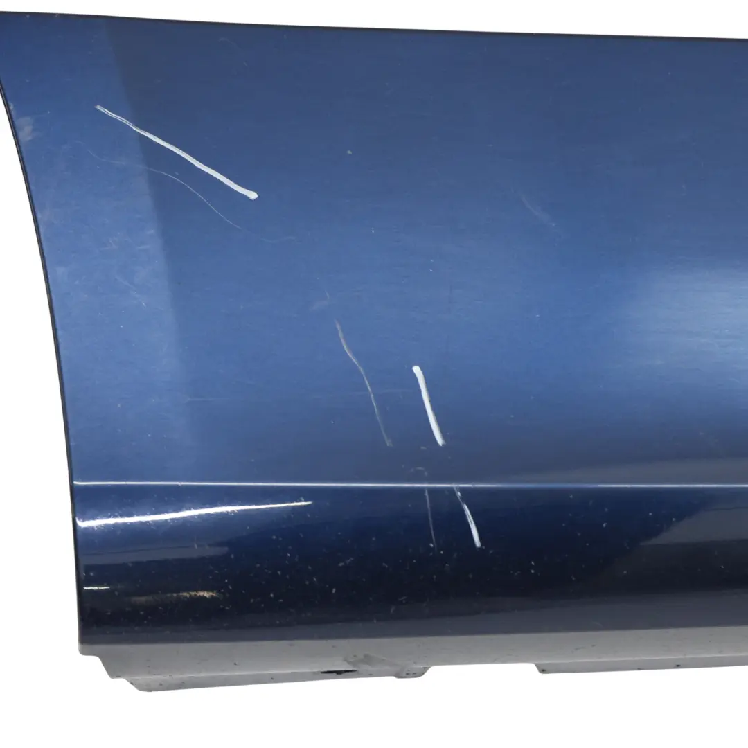 Side Skirt BMW E92 E93 LCI Sill Strip Right O/S Tiefseeblau Blue Metallic - A76