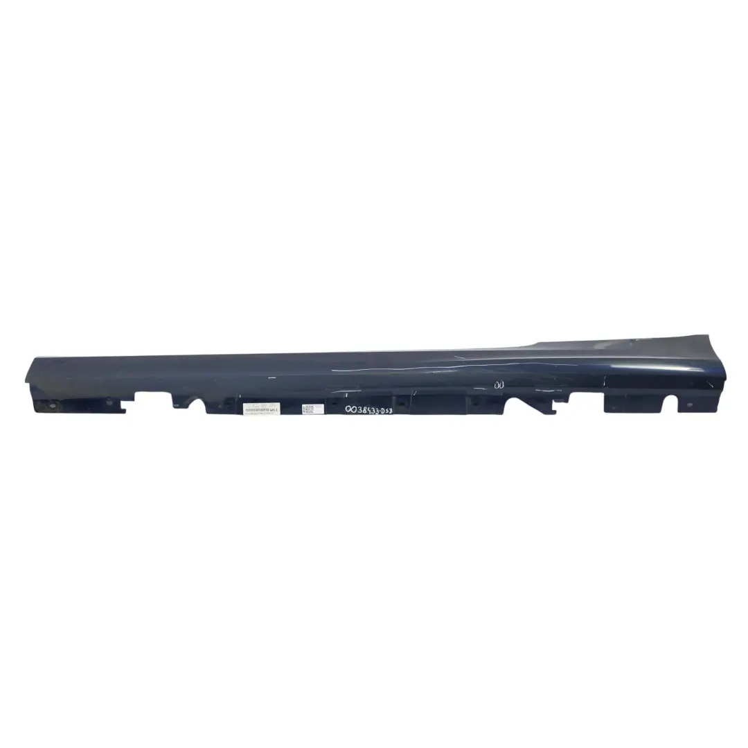 Side Skirt BMW E92 E93 LCI Sill Strip Left N/S Tiefseeblau Blue Metallic - A76 