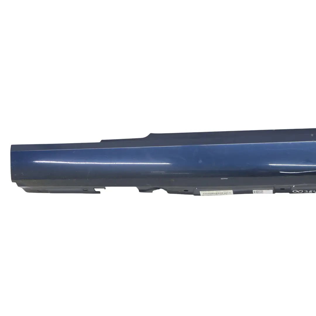 Side Skirt BMW E92 E93 LCI Sill Strip Left N/S Tiefseeblau Blue Metallic - A76 