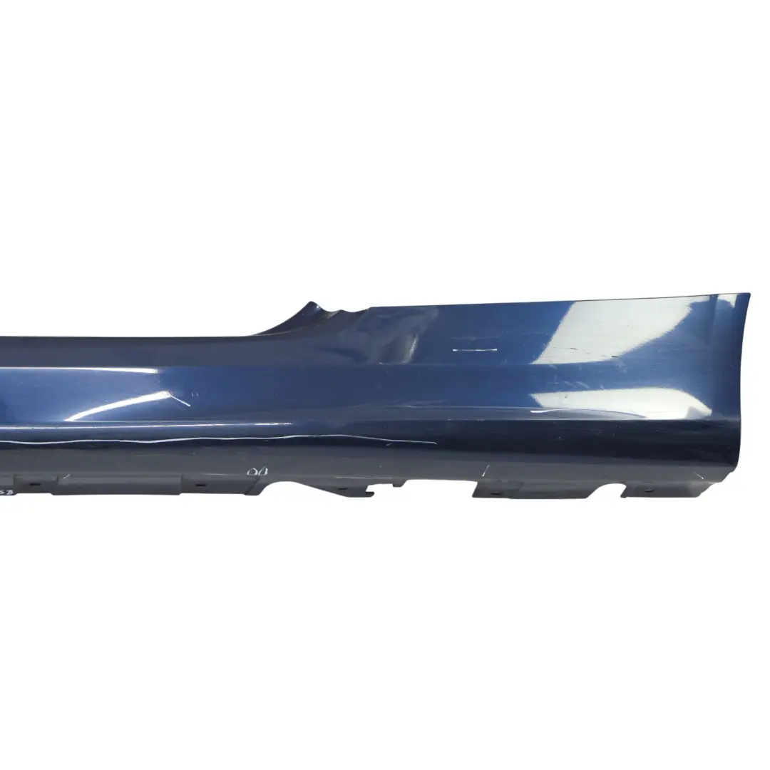 Side Skirt BMW E92 E93 LCI Sill Strip Left N/S Tiefseeblau Blue Metallic - A76 