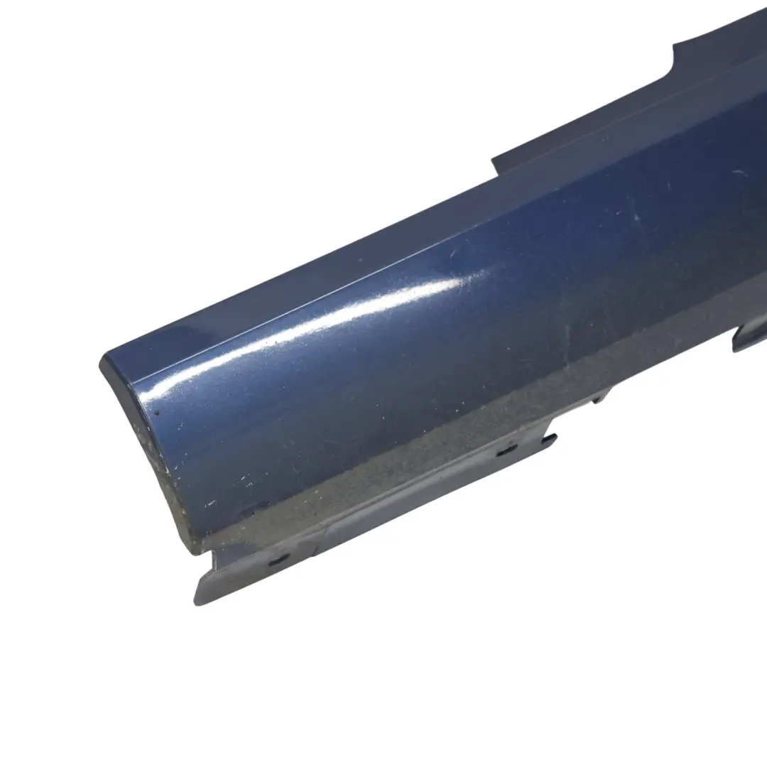 Side Skirt BMW E92 E93 LCI Sill Strip Left N/S Tiefseeblau Blue Metallic - A76 