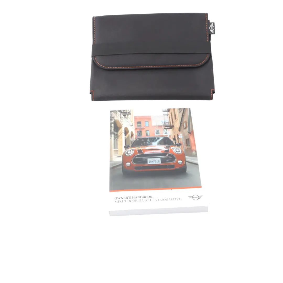 Mini Cooper F56 Service Booklet Owner's Handbook Case Wallet