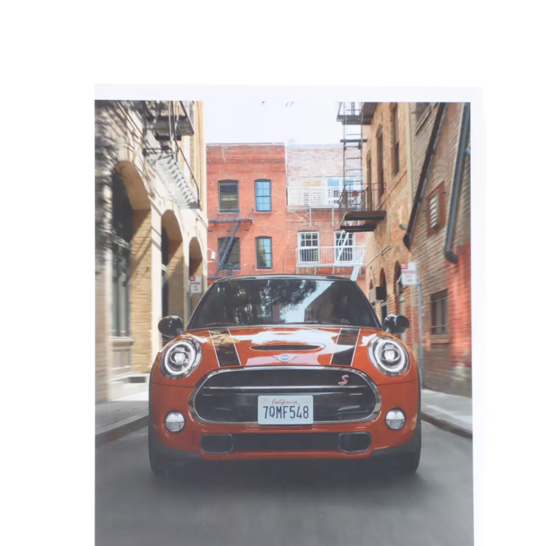 Mini Cooper F56 Service Booklet Owner's Handbook Case Wallet