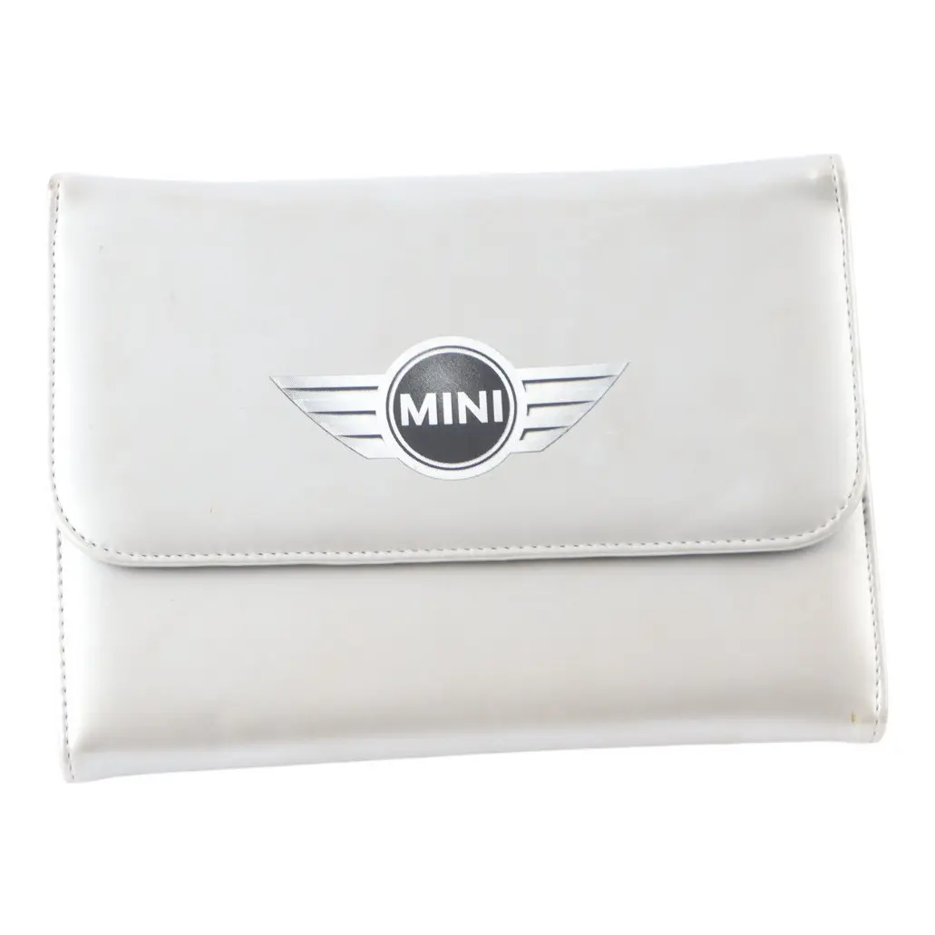 Mini R50 R53 Owner's Handbook Service Contact Pouch Case Wallet Set