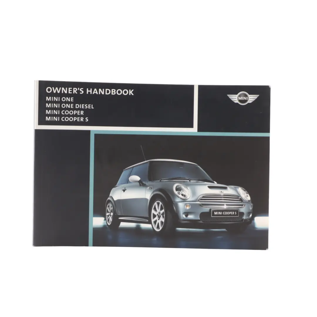 Mini R50 R53 Owner's Handbook Service Contact Pouch Case Wallet Set