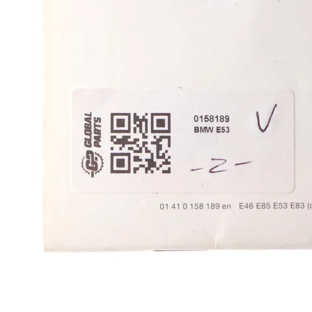 BMW X5 E53 Service Booklet Owner's Handbook Book 0158189