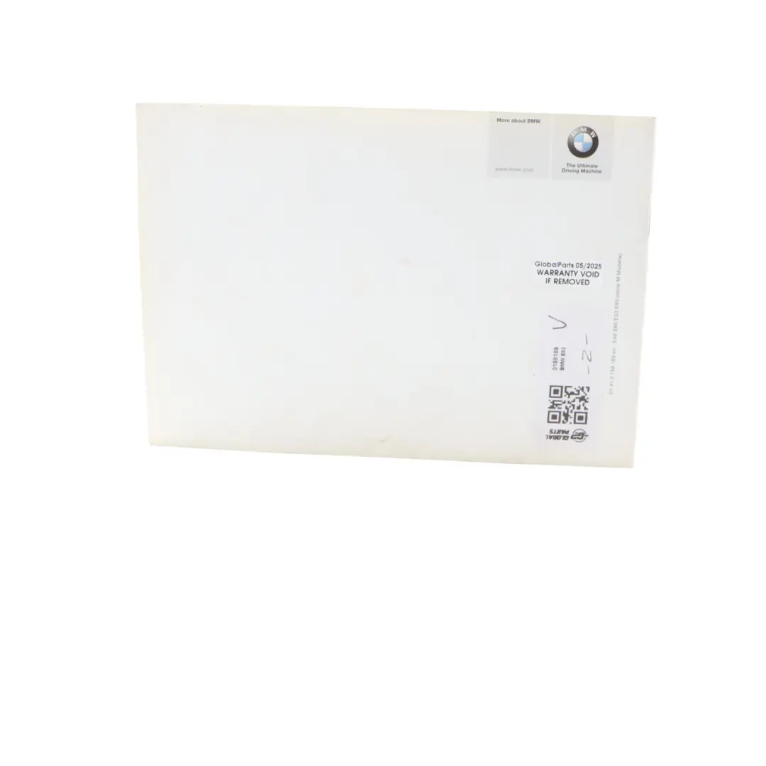 BMW X5 E53 Service Booklet Owner's Handbook Book 0158189