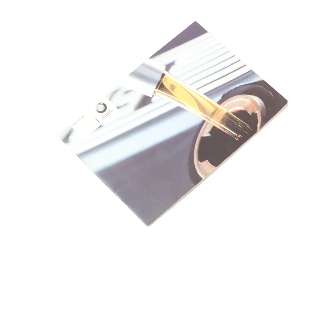 BMW X5 E53 Service Booklet Owner's Handbook Book 0158189