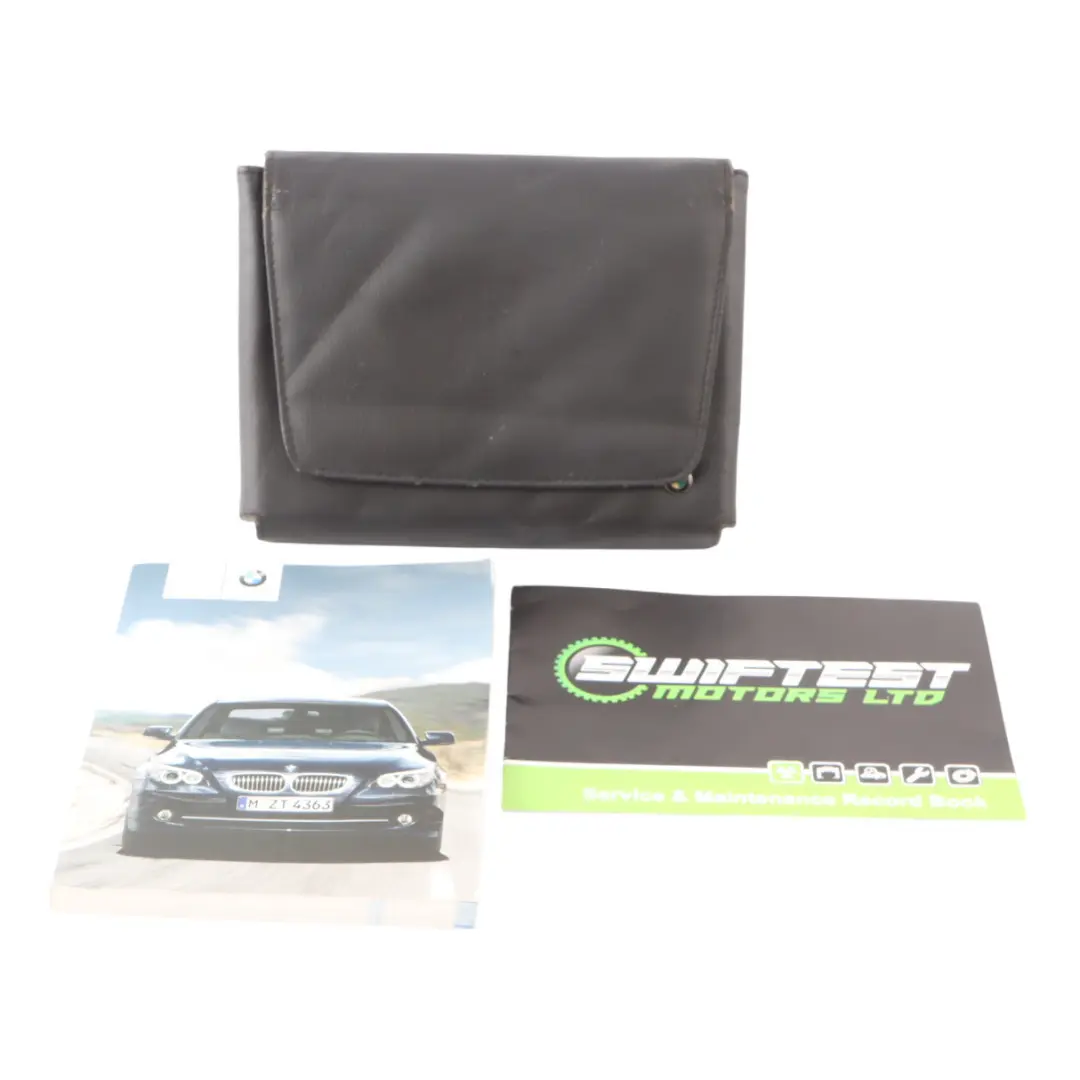 BMW E60 E61 Service Booklet Owner's Handbook Books Set Case 0158380