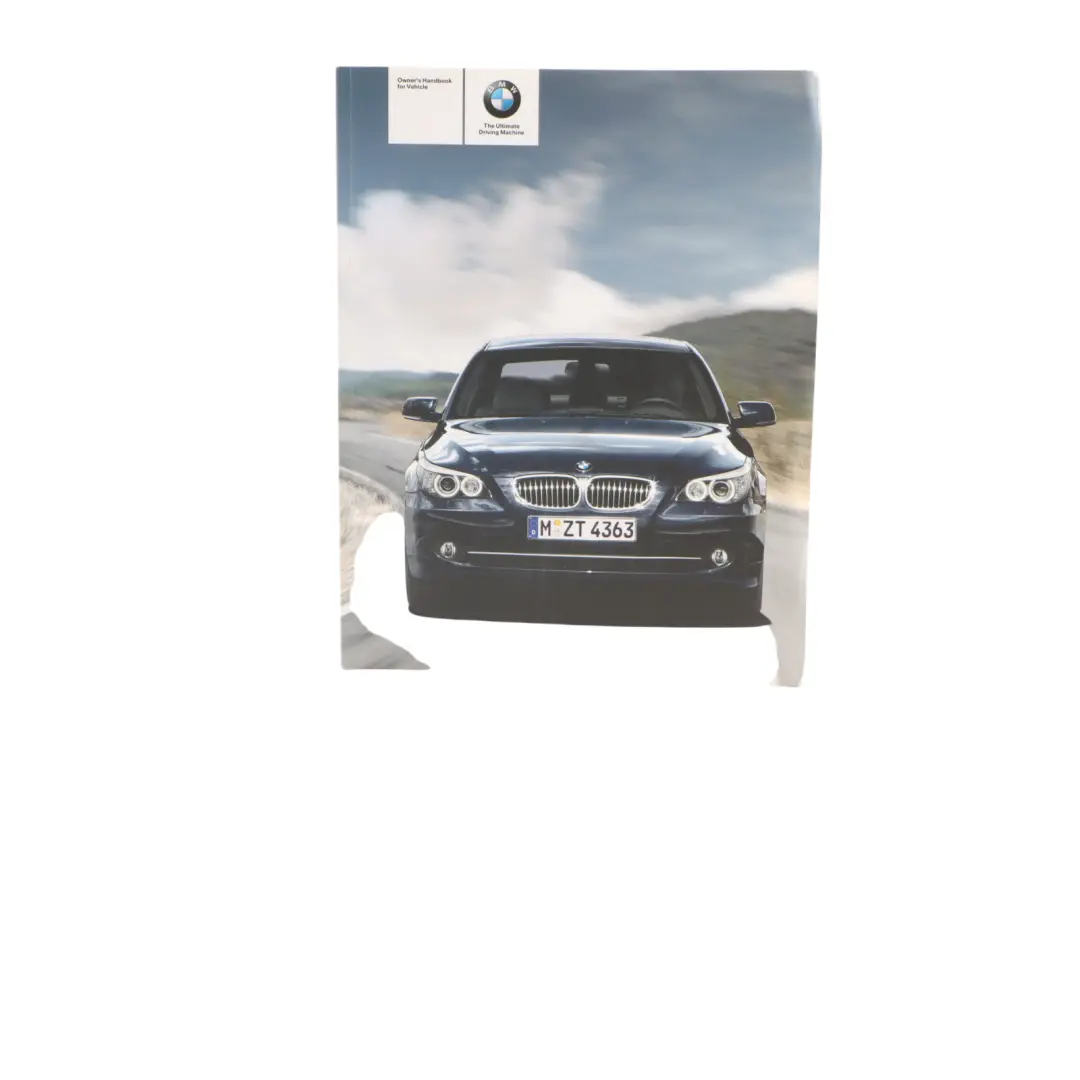 BMW E60 E61 Service Booklet Owner's Handbook Books Set Case 0158380