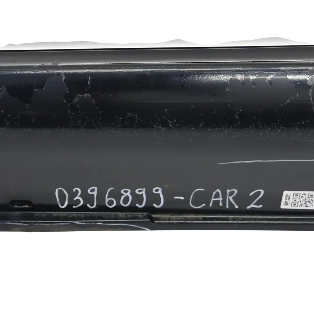 BMW E60 E61 M5 M Sport Bas de Porte Seuil Facade Gauche Carbon Black - 416