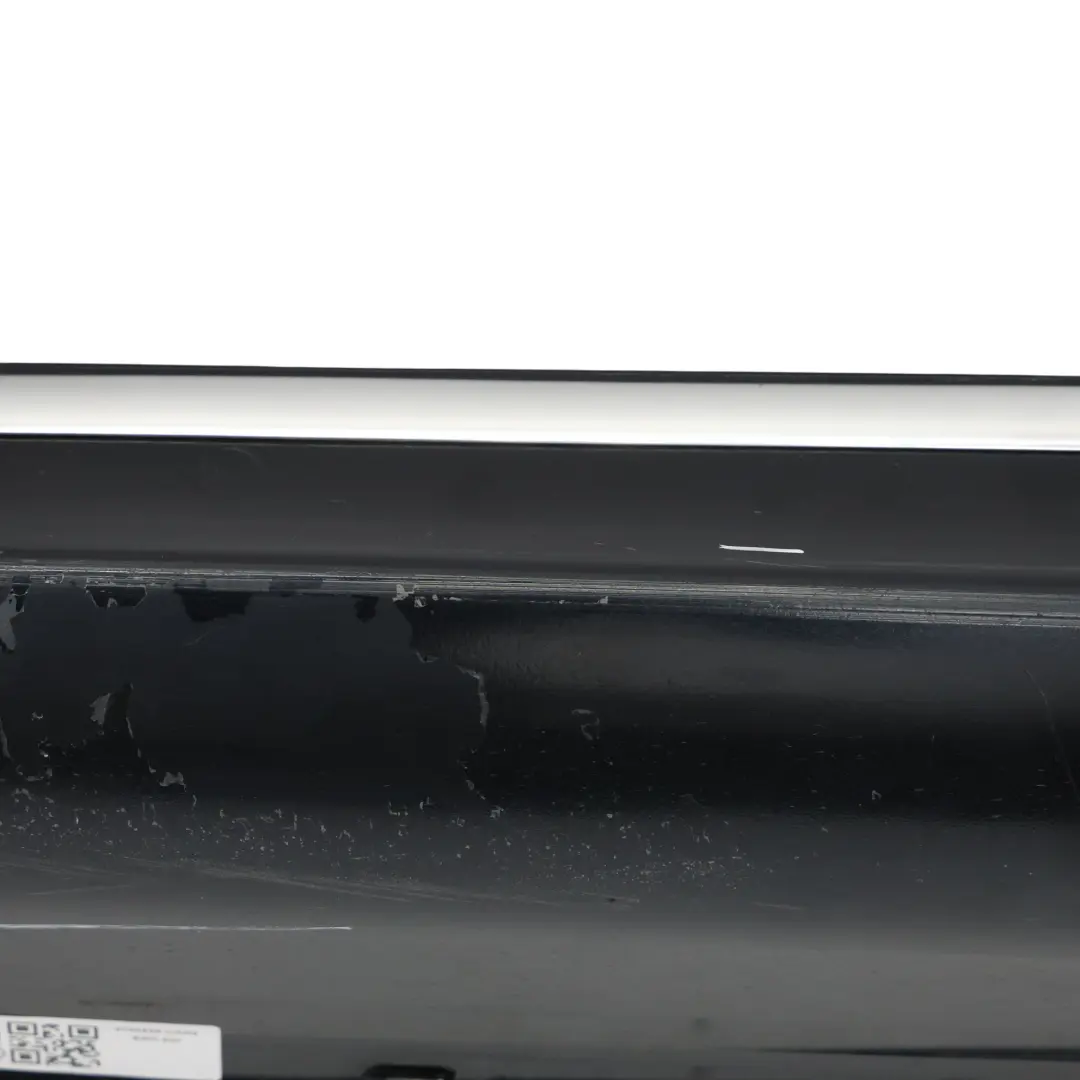 BMW E60 E61 M5 M Sport Bas de Porte Seuil Facade Gauche Carbon Black - 416