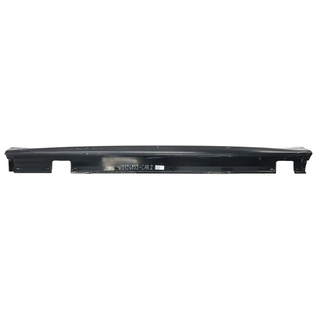 BMW E60 E61 M5 M Sport Bas de Porte Seuil Facade Gauche Carbon Black - 416