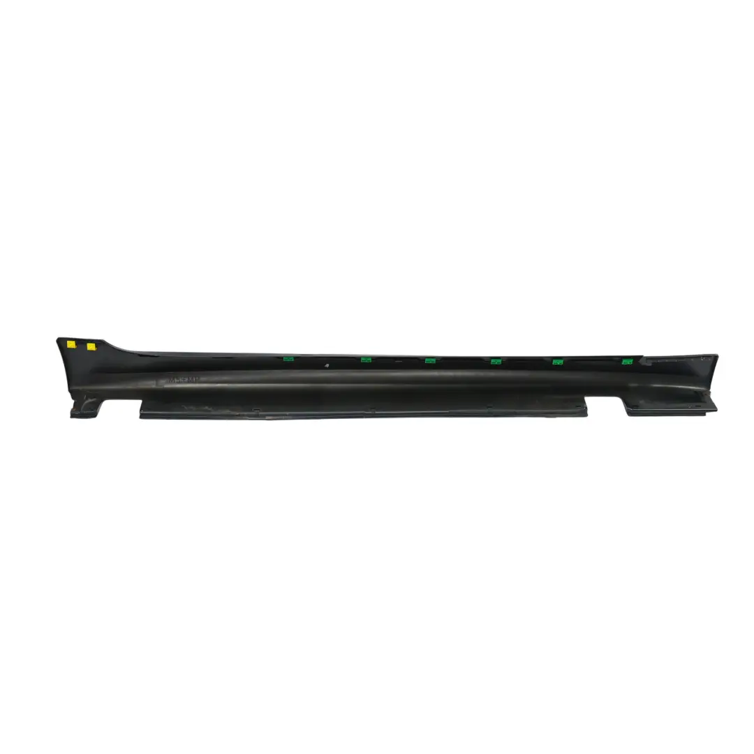 BMW E60 E61 M5 M Sport Bas de Porte Seuil Facade Gauche Carbon Black - 416