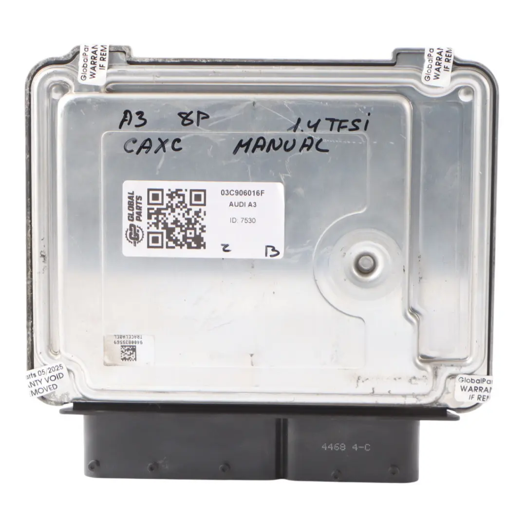 Audi A3 8P 1.4 TFSI CAXC 125HP ECU Engine Control Unit 03C906016F Manual