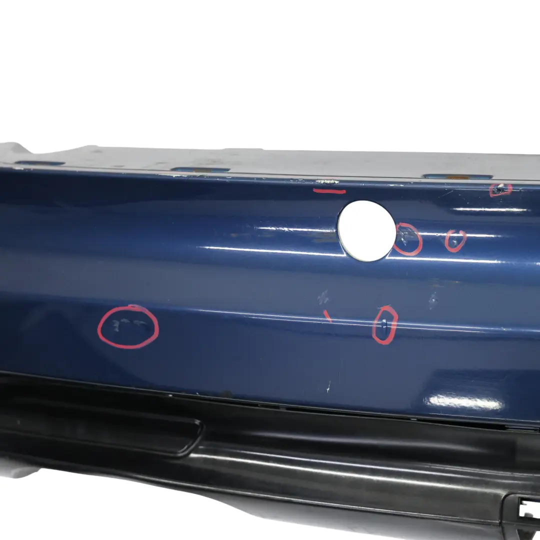 BMW X3 E83 Bumper Rear M Sport PDC Panel Mysticblau Metallic - A07