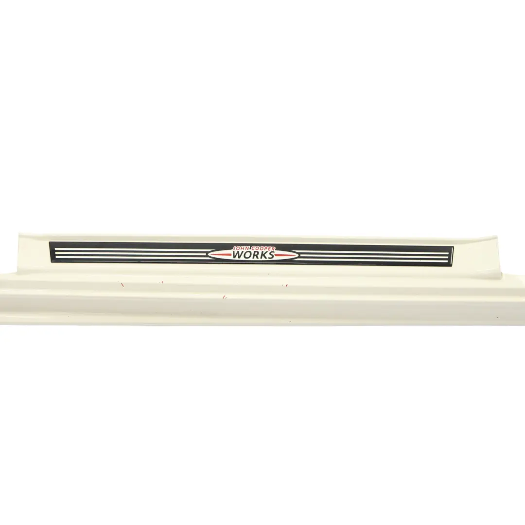Side Skirt Mini R56 R57 JCW Right Door O/S Sill Trim Pepper White - 850