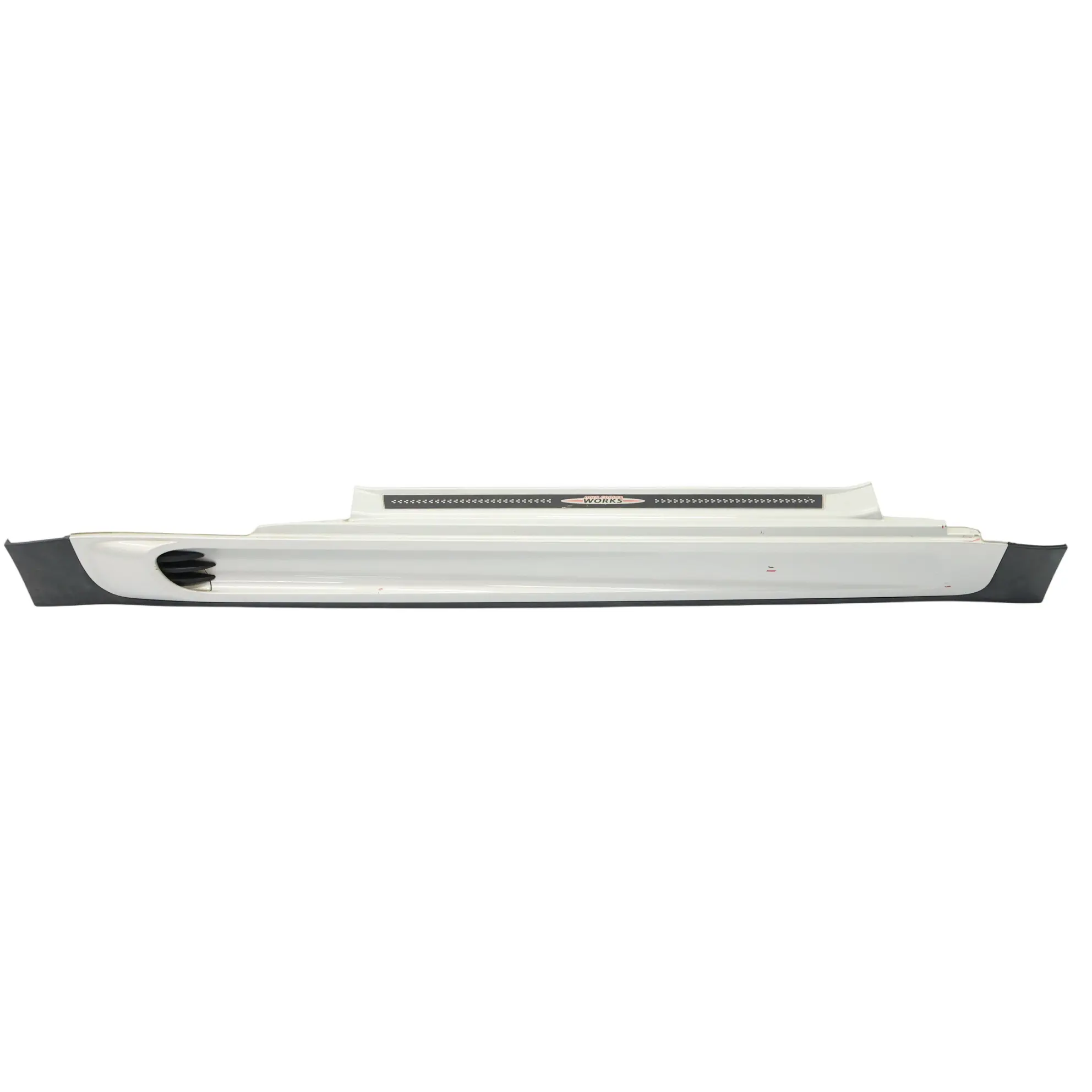 Side Skirt Mini R56 R57 JCW Right Door Sill O/S White Silver Metallic - A62