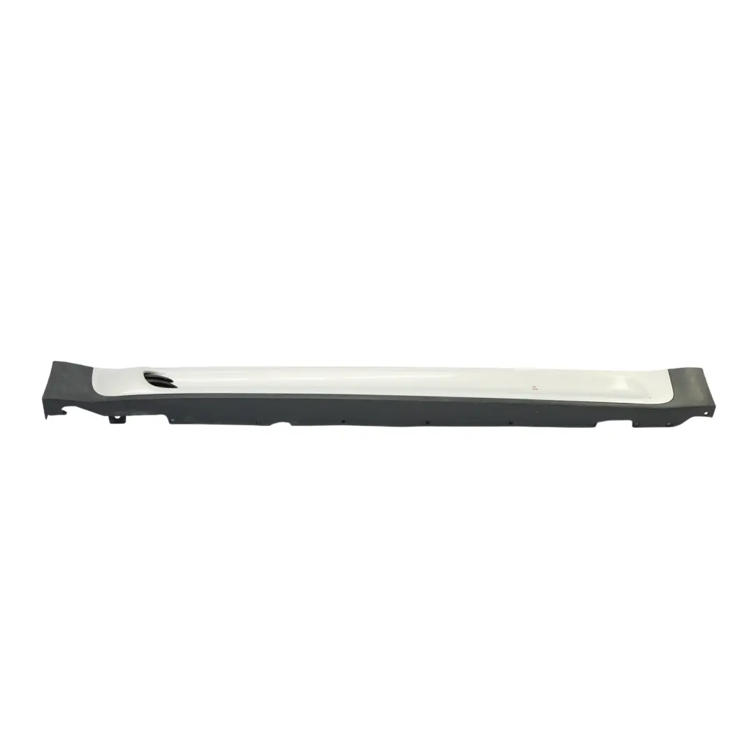 Side Skirt Mini R56 R57 JCW Right Door Sill O/S White Silver Metallic - A62 