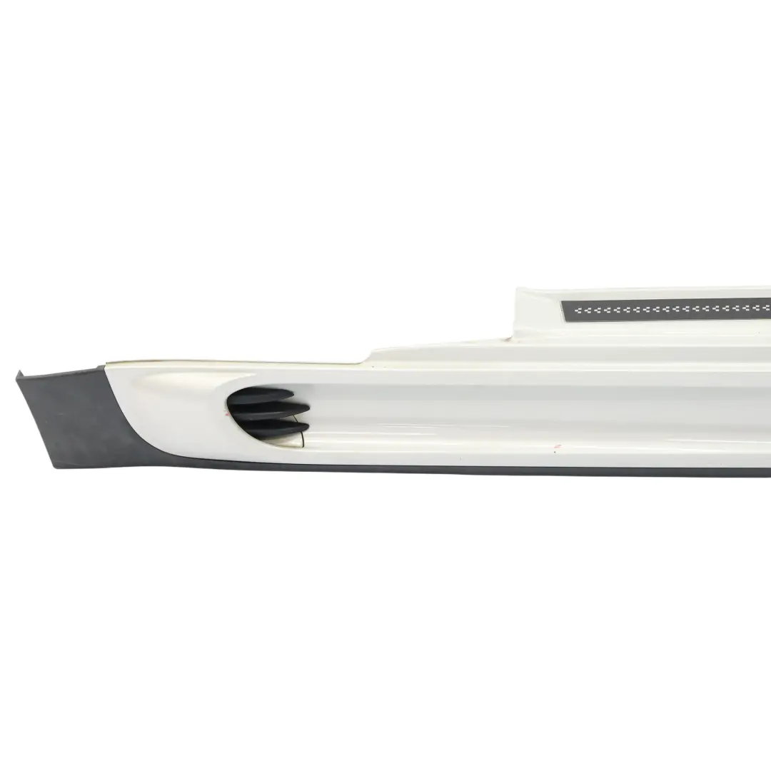 Side Skirt Mini R56 R57 JCW Right Door Sill O/S White Silver Metallic - A62 