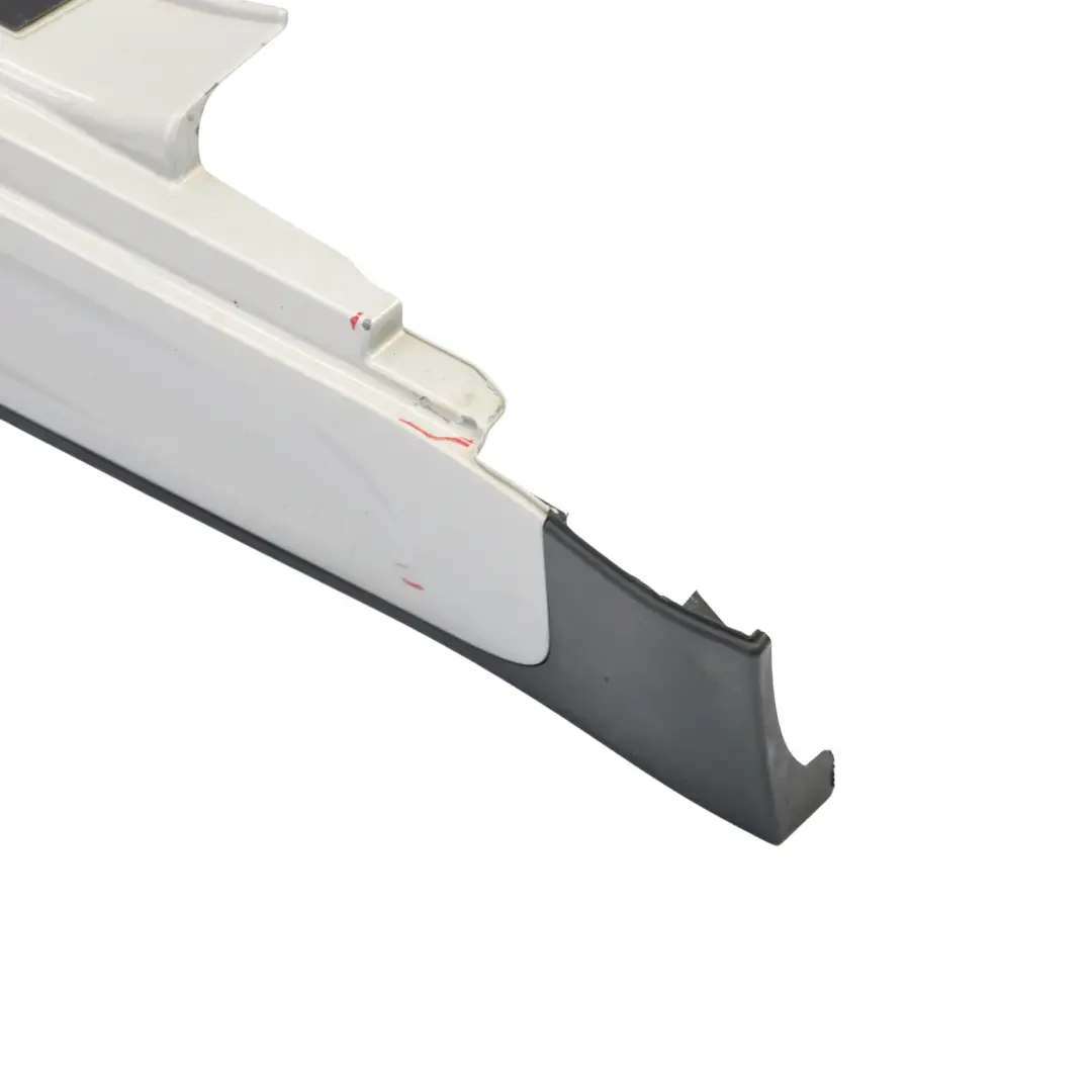 Side Skirt Mini R56 R57 JCW Right Door Sill O/S White Silver Metallic - A62 