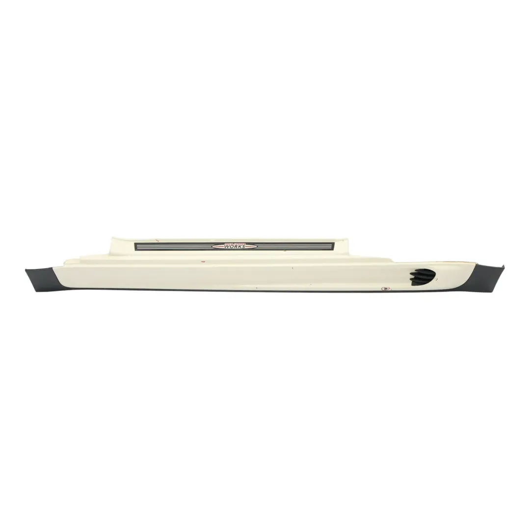 Side Skirt Mini R56 R57 JCW Left Door N/S Sill Trim Pepper White - 850 