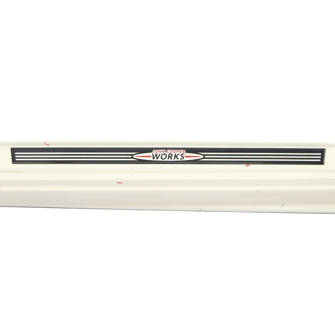 Side Skirt Mini R56 R57 JCW Left Door N/S Sill Trim Pepper White - 850 