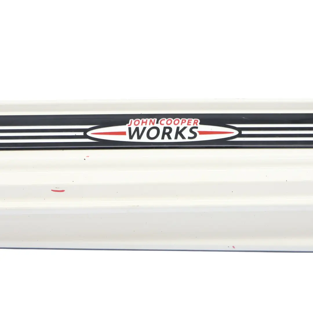 Side Skirt Mini R56 R57 JCW Left Door N/S Sill Trim Pepper White - 850 