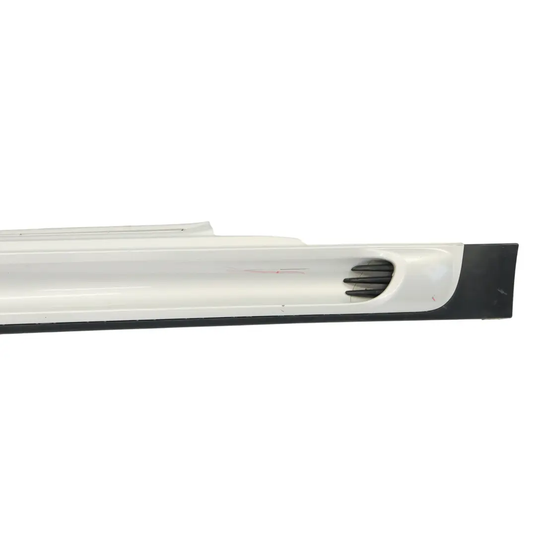 Side Skirt Mini R56 R57 JCW Left Door N/S Sill Trim White Silver Metallic - A62 