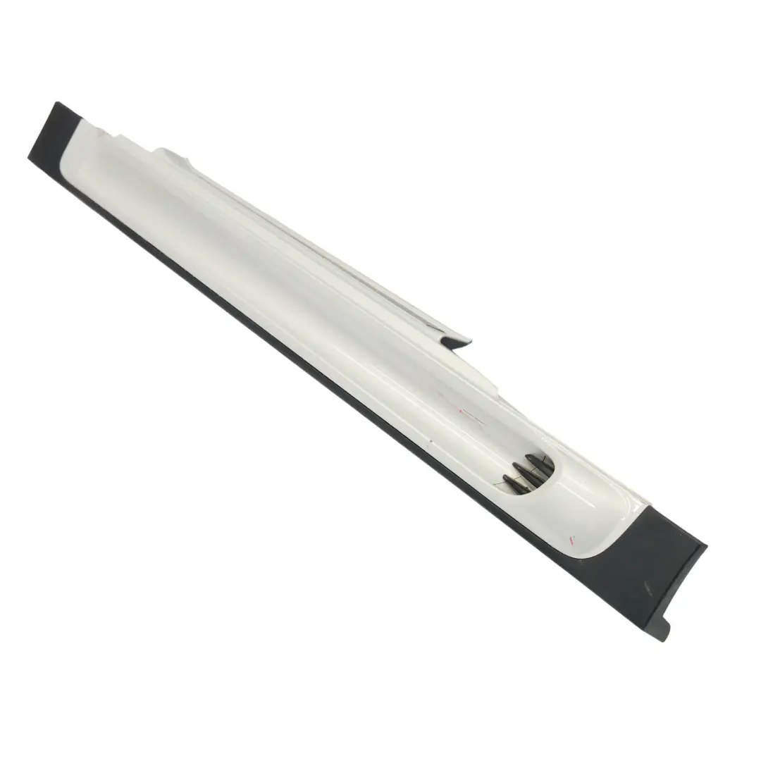 Side Skirt Mini R56 R57 JCW Left Door N/S Sill Trim White Silver Metallic - A62 