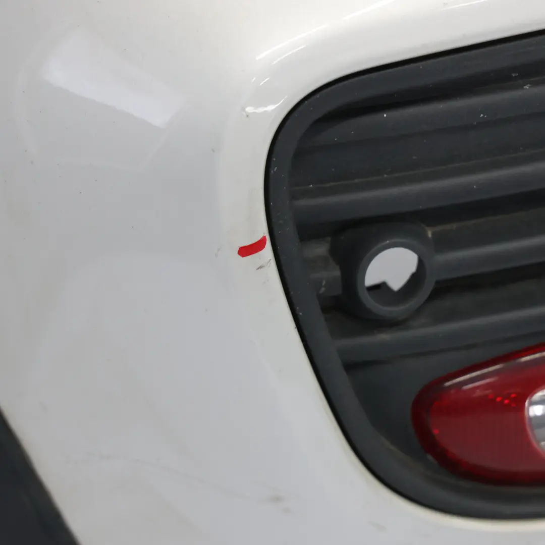 Rear Bumper Mini R56 R57 R58 JCW PDC Aerokit White Silver Metallic - A62 