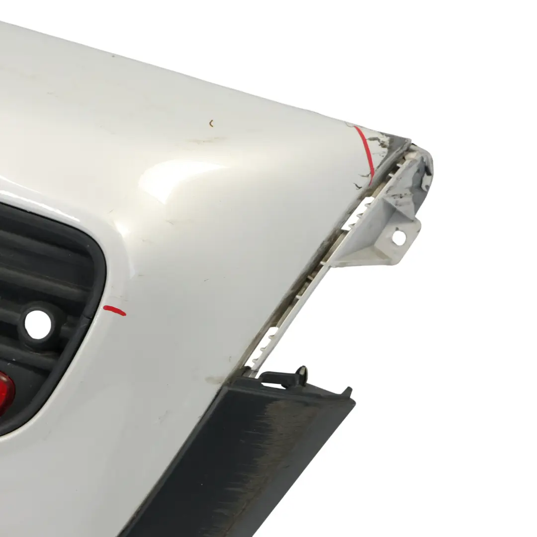 Rear Bumper Mini R56 R57 R58 JCW PDC Aerokit White Silver Metallic - A62 