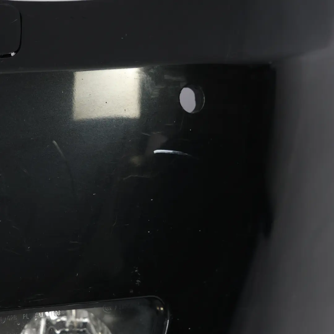 BMW E60 LCI Front Bumper Trim Panel Covering Black Sapphire Metallic - 475