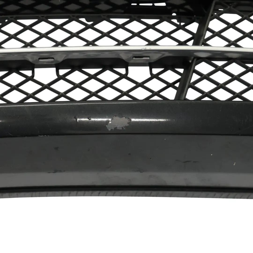BMW E60 LCI Front Bumper Trim Panel Covering Black Sapphire Metallic - 475