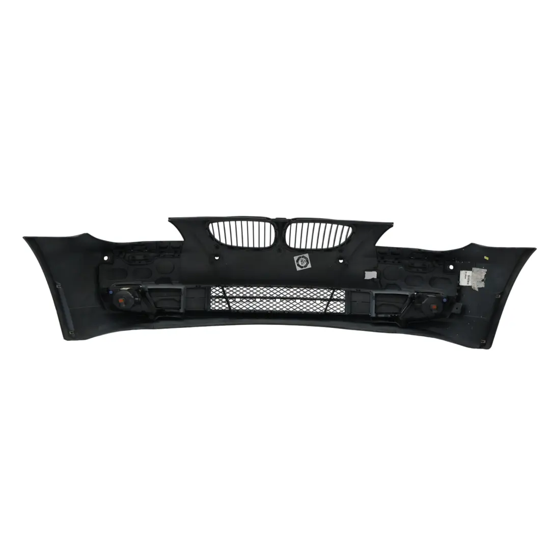 BMW E60 LCI Front Bumper Trim Panel Covering Black Sapphire Metallic - 475