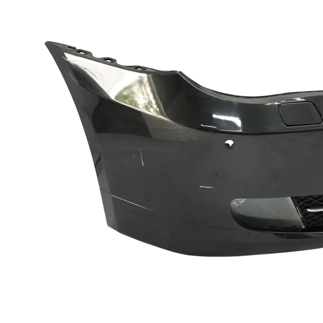 BMW E60 LCI Front Bumper Trim Panel Covering Black Sapphire Metallic - 475