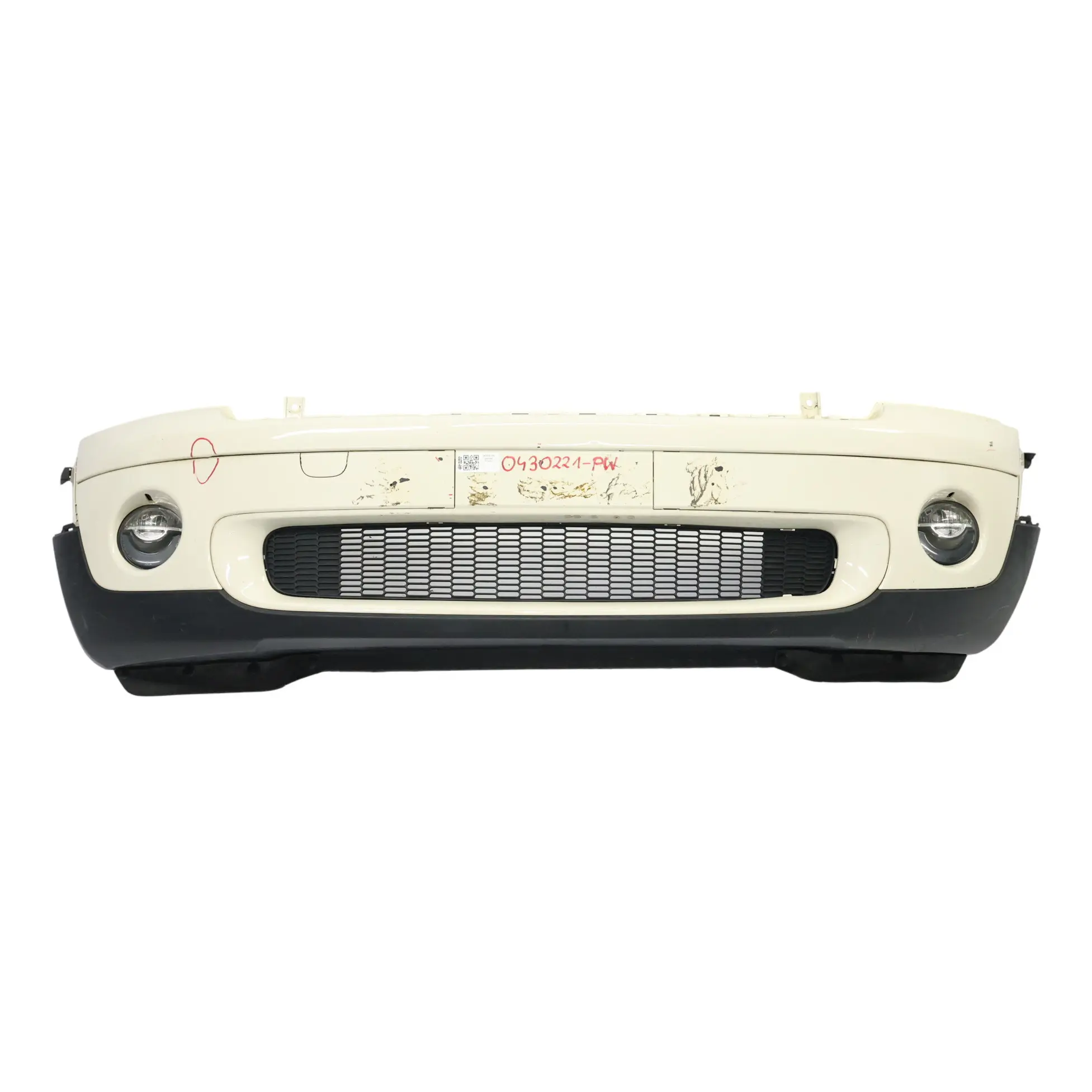 Mini R55 R56 Front Bumper Trim Panel Pepper White - 850