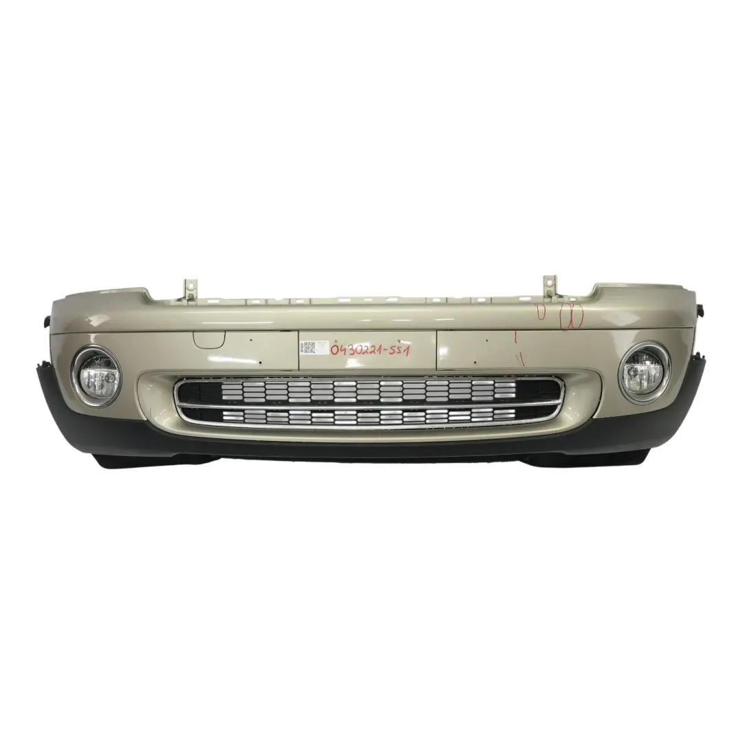 Mini R55 R56 Parachoques Delantero Completo Embellecedor Sparkling Silver - A60