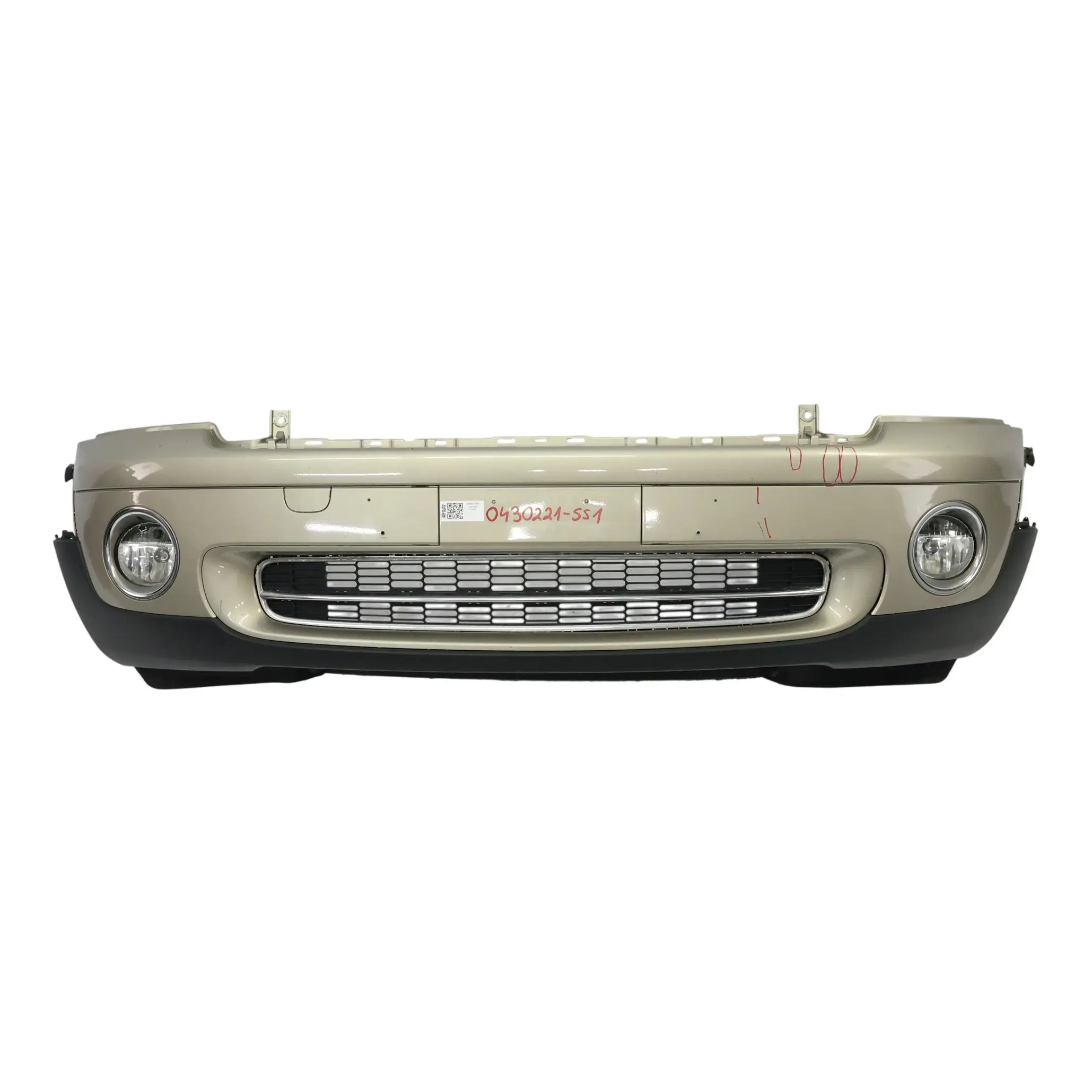Mini R55 R56 Parachoques Delantero Completo Embellecedor Sparkling Silver - A60