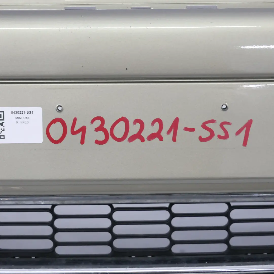 Mini R55 R56 Parachoques Delantero Completo Embellecedor Sparkling Silver - A60